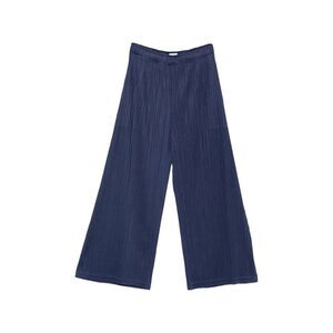 Pleats Please Blue Trousers - Palazzo Pants Women